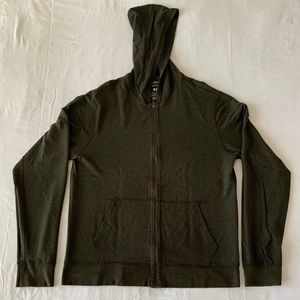 Bamboo/Cotton/Spandex Blend Zip Hoodie